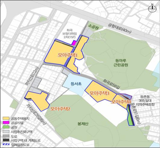 서울 강서구가 모아타운 특례를 적용한 첫 번째 모아주택인 화곡동 1130-7번지 일대 조합설립인가를 처리했다고 13일 밝혔다.[강서구 제공]