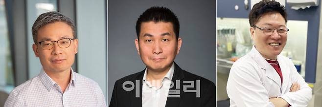 (왼쪽부터) 류병욱 박사, 이승환 교수, 김상기 CSO. (사진=박셀바이오)
