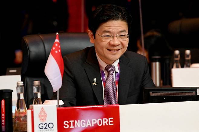 싱가포르 차기 총리로 부임을 앞둔 로런스 웡 부총리 겸 재무부 장관. 로이터연합뉴스