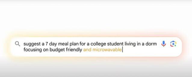 맞춤형 검색 가능한 AI 오버뷰 기능. (사진=구글)