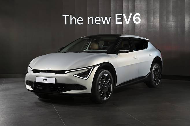 기아 순수 전기차 EV6 부분변경 모델 더 뉴 EV6 외관. [기아 제공]