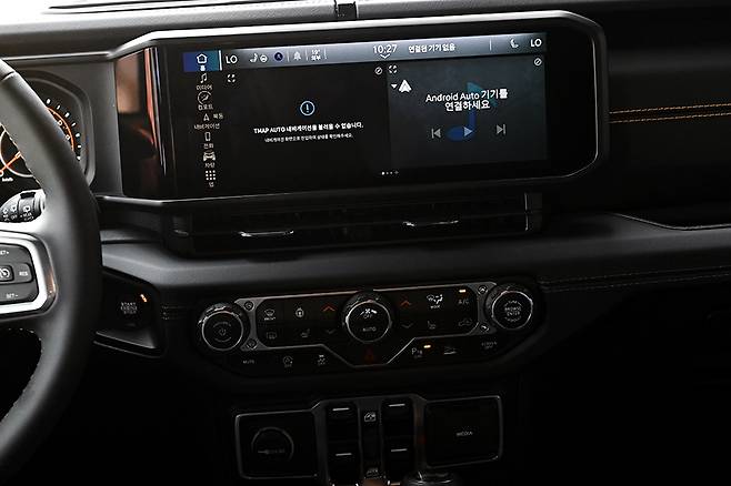 지프 랭글러 사하라 파워탑. 김학수 기자