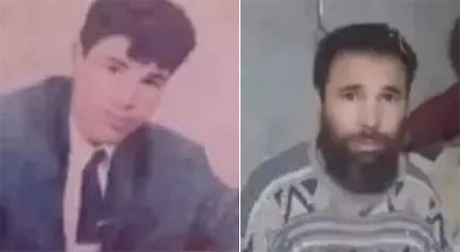 실종 전 17세였던 오마르 빈 오마린(왼쪽)과 구출된 직후의 모습. 사진출처=더 선