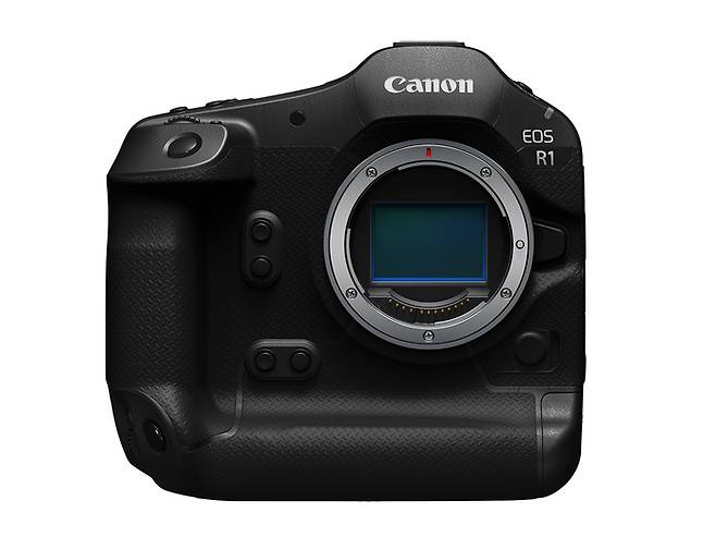 캐논 플래그십 풀프레임 미러리스 카메라 'EOS R1'.