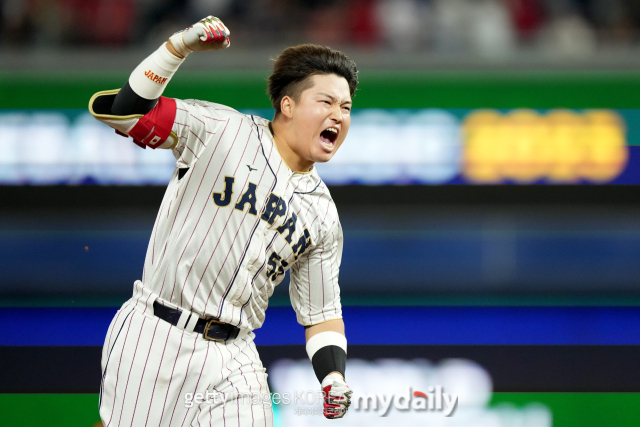 월드베이스볼클래식(WBC) 대표팀 시절의 무라카미 무네타카./게티이미지코리아