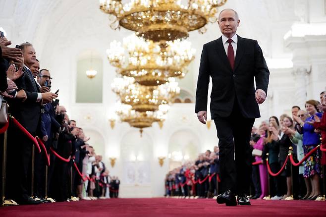 블라디미르 푸틴 러시아 대통령. [로이터]