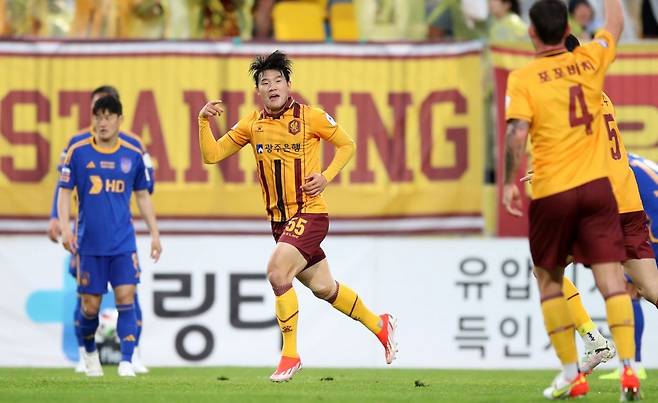 광주 박태준. 사진제공 | 한국프로축구연맹