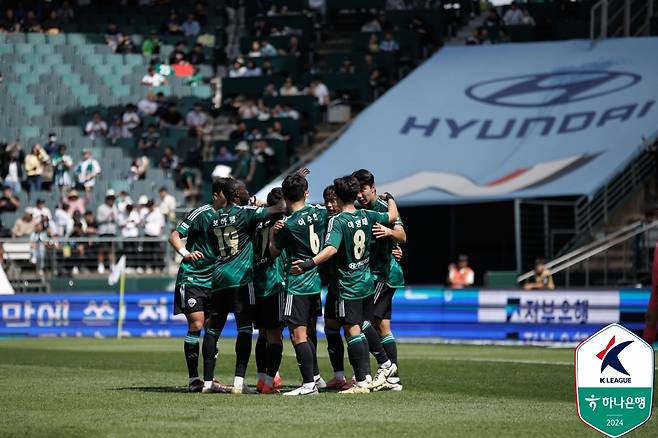 전북 현대 선수들. /사진=한국프로축구연맹 제공