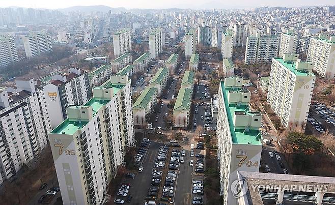 서울 양천구 목동 일대 아파트 [연합뉴스 자료사진]