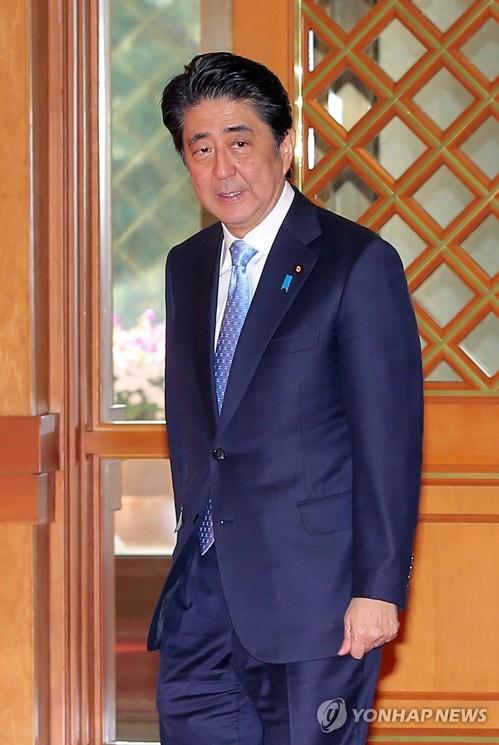 아베 신조 전 일본 총리 [연합뉴스 자료사진]