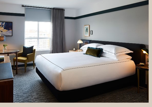 출산 후 럭셔리한 산후 조리를 할 수 있는 호텔 스위트 룸의 모습이다. (출처: '엘마케어' 홈페이지)