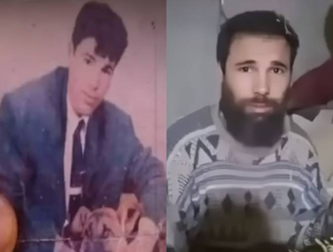 1998년 19살에 실종됐다가 26년 만에 이웃집 지하실에 갇힌 채 발견된 오마르 빈 옴란. /사진=유튜브 채널 'EnnaharTv'