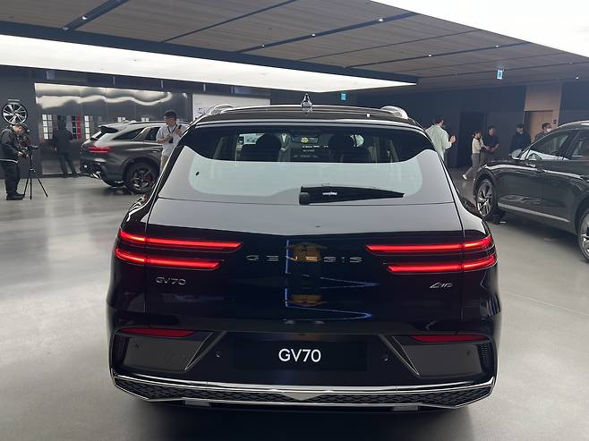 '신형 GV70 후면' 사진=이상진