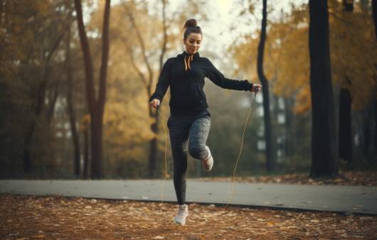 줄넘기 | 출처: 미드저니