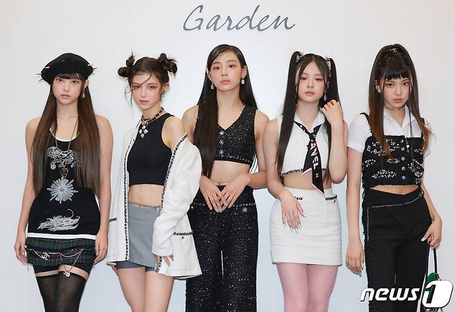 그룹 뉴진스(NewJeans) 해린(왼쪽부터), 다니엘, 민지, 하니, 혜인(공동취재) ⓒ News1