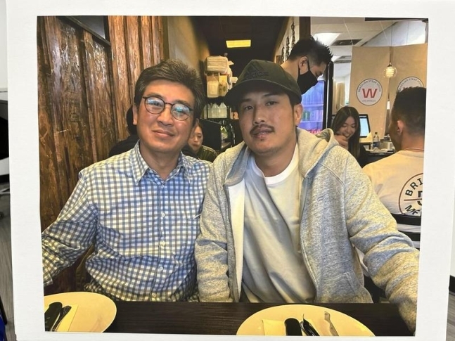LA에서 경찰 총격으로 숨진 한인 양용 씨(오른쪽)와 아버지 양민 씨(왼쪽) / 사진=연합뉴스