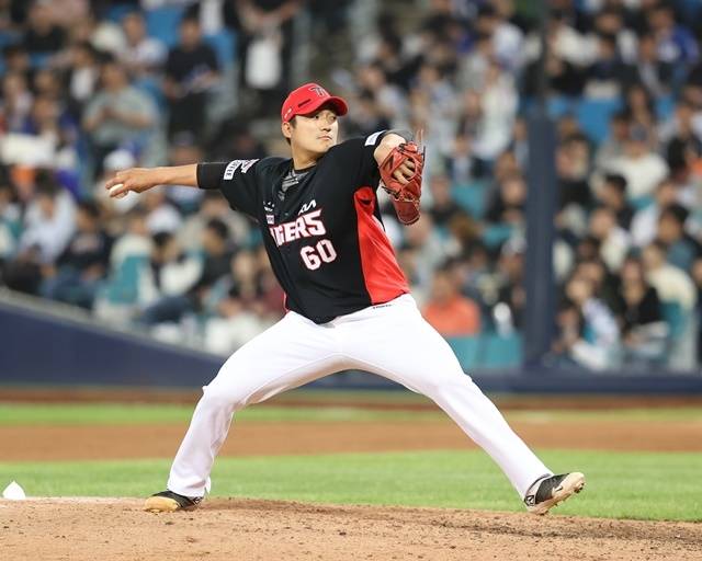 오랜만에 승리를 따낸 KIA 김도현. 사진=KIA 제공