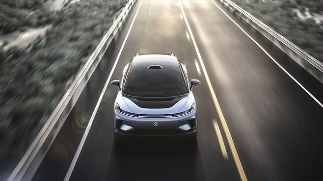 나스닥 상장사인 패러데이 퓨처의 제품 사진. /사진=패러데이퓨처 누리