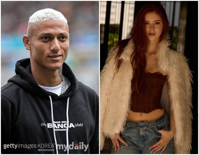 토트넘 히샬리송과 여자친구 아루아조./게티이미지코리아