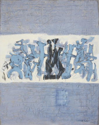 장성순, 2003. 추상-192. 80x100. 40호. 벨라한갤러리 제공.