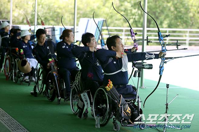 파리패럴림픽 대한민국 양궁 대표팀. 사진제공=대한장애인체육회