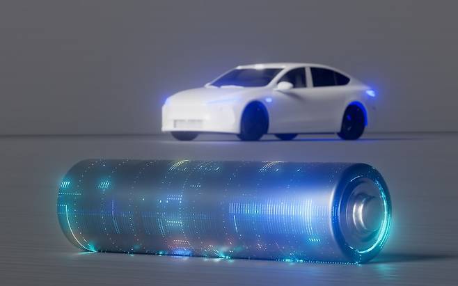 리튬 이온 배터리는 전기자동차나 스마트폰 등 전자기기의 에너지 공급 장치로 널리 쓰인다. 게티이미지뱅크