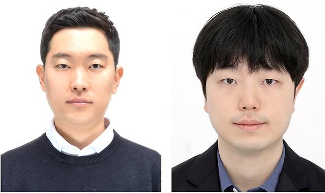 가천대 최정현 교수(사진 왼쪽)·경북대 김주현교수. 가천대 제공