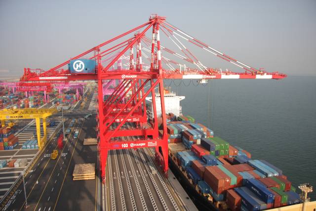 한진인천컨테이너터미널 /한진