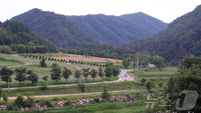 밤하늘 보호공원 전경 ⓒ 뉴스1 윤슬빈 기자
