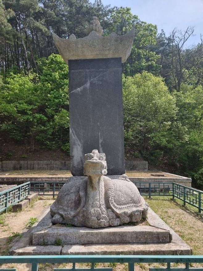 어른키 3배나 되는 지광국사 탑비