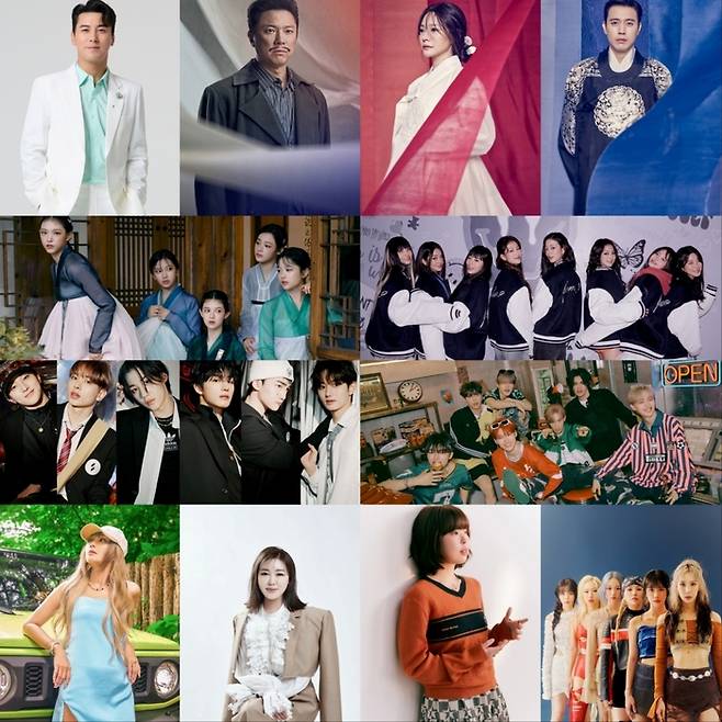 ‘코리아 온 스테이지’ 라인업. 사진|각 소속사