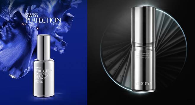 신세계인터내셔날 '스위스퍼펙션'(왼쪽), 한섬 '오에라' 제품 예시 / 사진= 각사 홈페이지