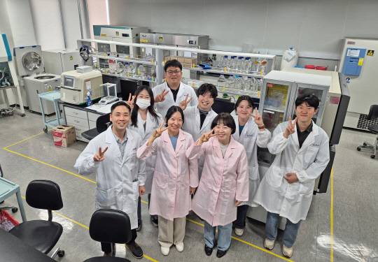 에기연 광주친환경에너지연구센터의 이수연(앞줄 왼쪽 세번째)박사 연구팀.



에기연 제공
