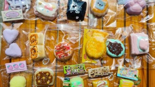 ▲ 중국의 다양한 스트레스 해소용 장난감. [사진제공=홍콩 성도일보]