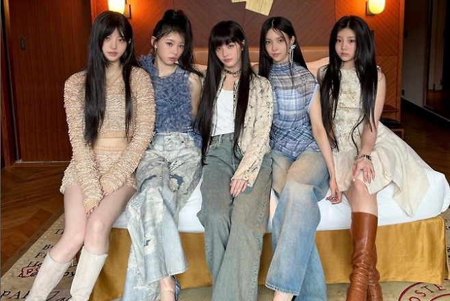 하이브 산하 레이블 빌리프랩이 아일릿의 뉴진스 표절 의혹을 제기한 민희진 대표를 업무방해와 명예훼손 혐의로 고소했다. [사진출처 = 아일릿 인스타그램]