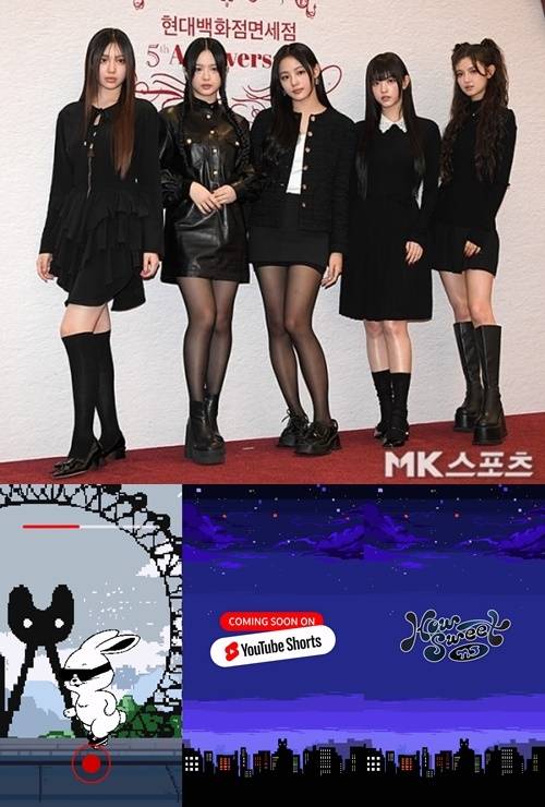 뉴진스(NewJeans)가 유튜브 쇼츠와 글로벌 캠페인을 진행한다. 사진=천정환 기자, 어도어