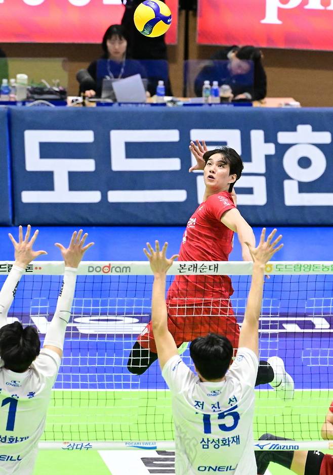 [서울=뉴시스]임성진. 2024.01.11. (사진=한국배구연맹 제공) *재판매 및 DB 금지