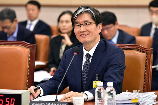 오동운 신임 고위공직자범죄수사처장. 윤창원 기자