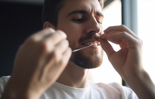 치실|출처: 미드저니