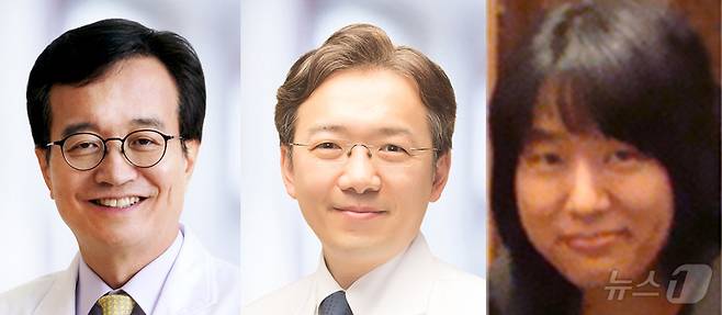 서울대병원 정진호·이동훈 교수, 김은주 연구교수(왼쪽부터)