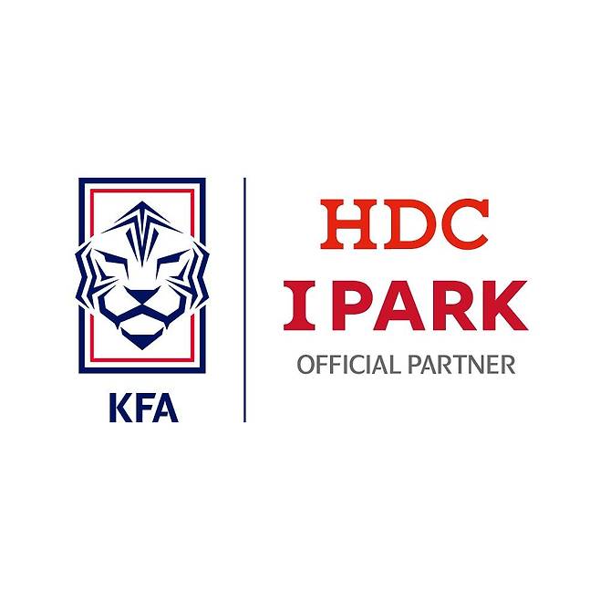대한축구협회와 HDC·HDC현대산업개발이 공식 파트너 계약을 맺었다.(KFA 제공)