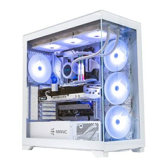ML-420 뷰 BTF PC 케이스. (사진=한미마이크로닉스)