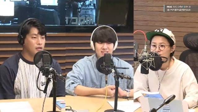 왼쪽부터 브로디, 노아, 김신영 / MBC FM4U ‘정오의 희망곡 김신영입니다’ 캡처
