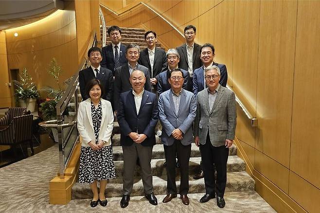 한국공인회계사회가 17일 일본 요코하마베이호텔 회의실에서 일본공인회계사협회(JICPA)와 한·일 연례회의를 개최했다. (사진=한국공인회계사회 제공) *재판매 및 DB 금지