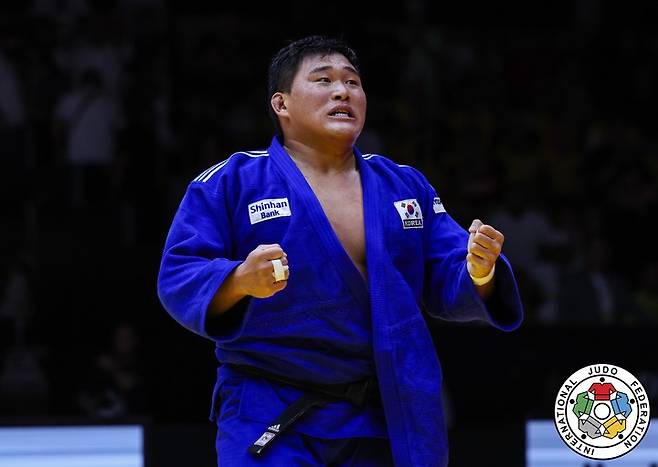 세계선수권 결승전에서 김민종이 금메달을 획득했다, 국제유도연맹