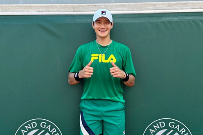 2024 롤랑가로스에 출전한 권순우(사진=권순우 SNS 캡처)