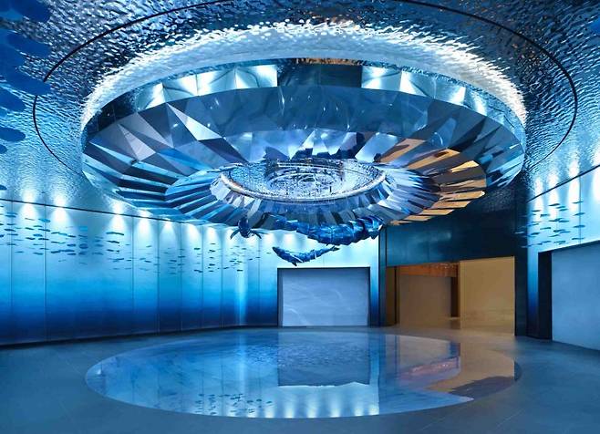 창의적인 아트 컬렉션으로 조성된 '인스파이어 원더' / 인스파이어 제공