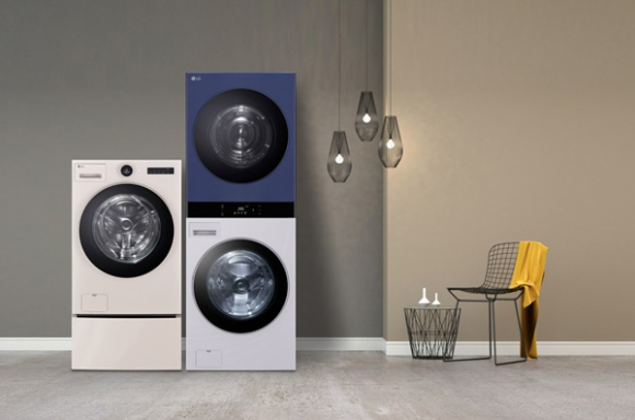 LG전자의 복합형 세탁건조기 '워시타워'와 '워시콤보' 제품 이미지. [사진=LG전자]
