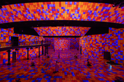 빛의 시어터 ‘색채의 건축가, 몬드리안’ 展 사진 Photo (C) TMONET