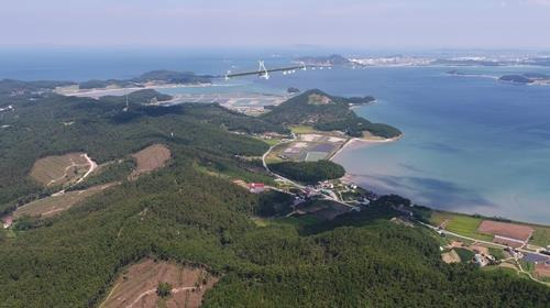 가로림만 해상교량 조감도 [태안군 제공. 재판매 및 DB 금지]